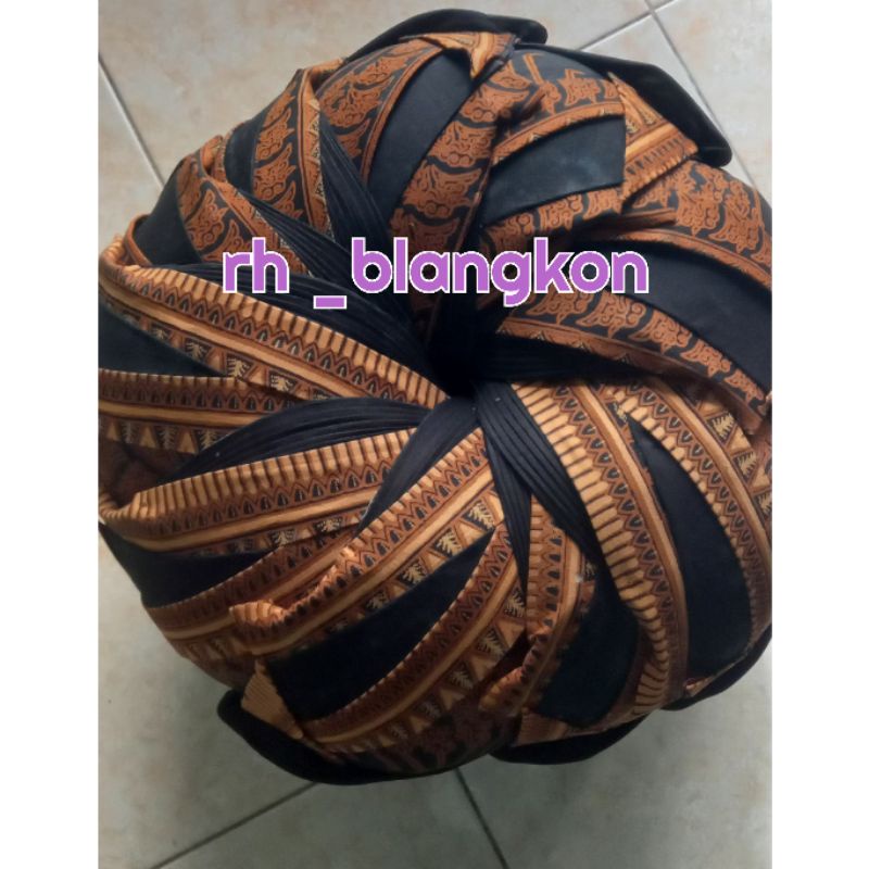 Jual Blangkon Model Solo Hlus Shopee Indonesia