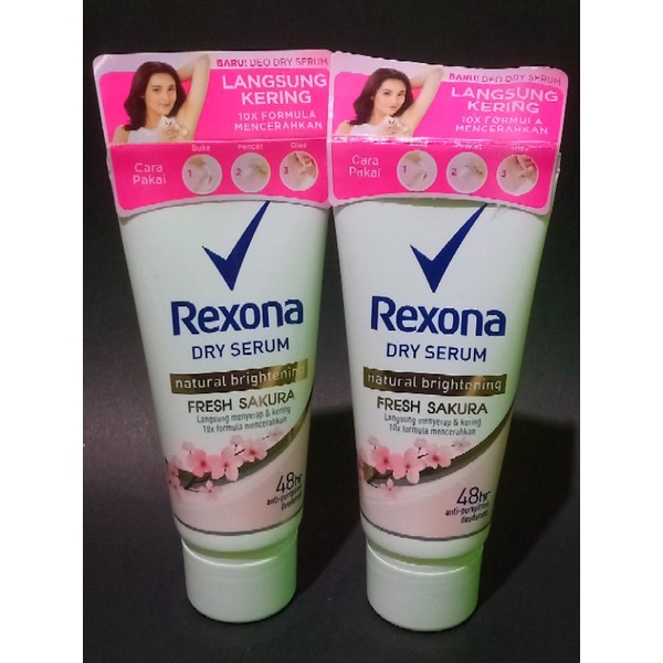 Jual Rexona Deodorant Dry Serum Fresh Sakura Ml Shopee Indonesia