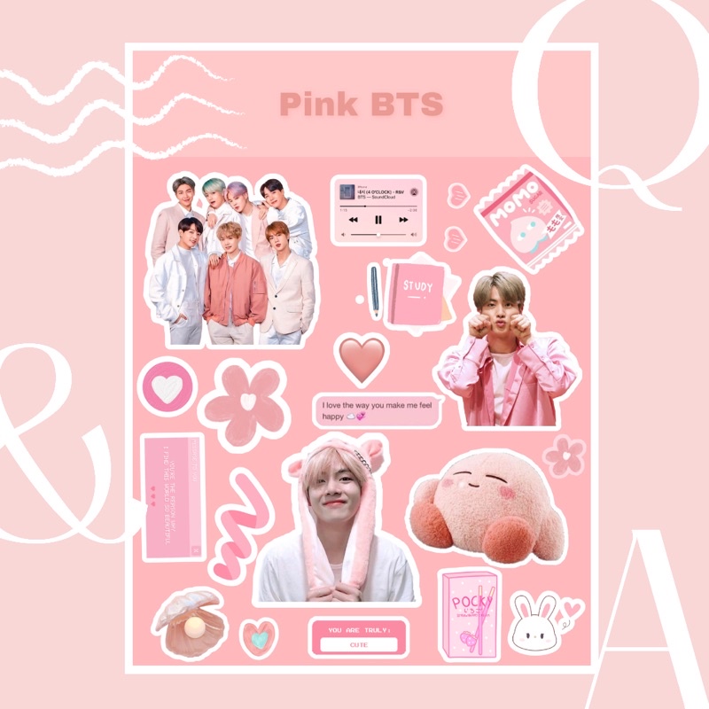 Jual Stiker Case Stiker Bts Stiker Kpop Stiker Shopee Indonesia