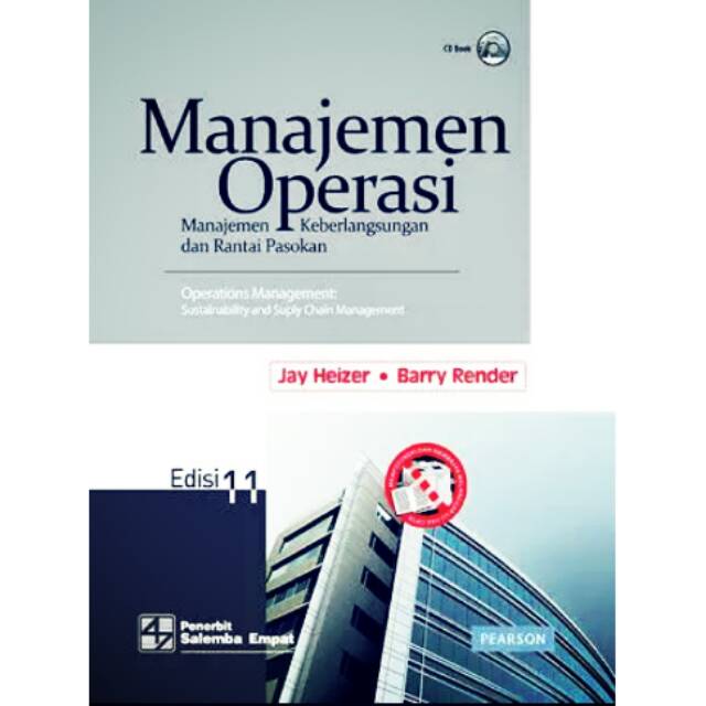 Jual Manajemen Operasi Edisi 11 By Heizer Dan Render Versi Buku Full