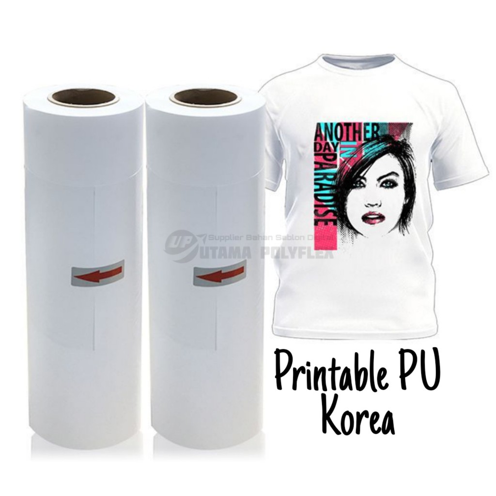 Jual Polyflex Printable PU Korea Best Quality Meteran Polyprint