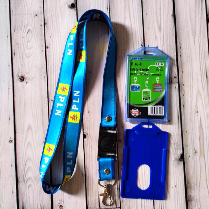 Jual LANYARD PLN POWER LISTRIKLANYARD ID CARD TALI ID PLN POWER