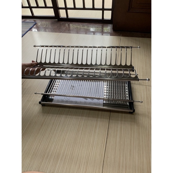 Jual Rak Piring Stainless Kitchen Set Cm Shopee Indonesia