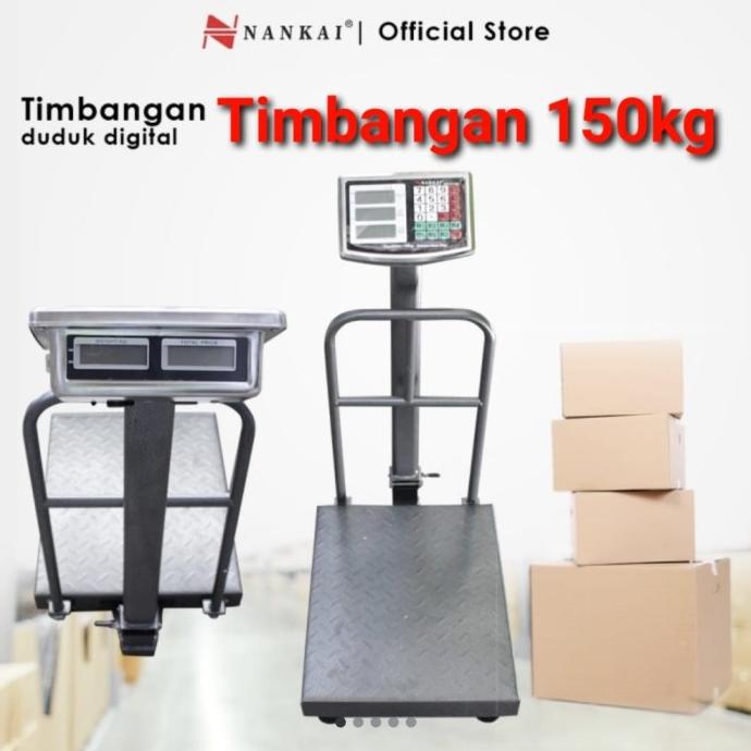 Jual PROMO TIMBANGAN Duduk Digital 150 KG 150kg NANKAI Harga 100kg