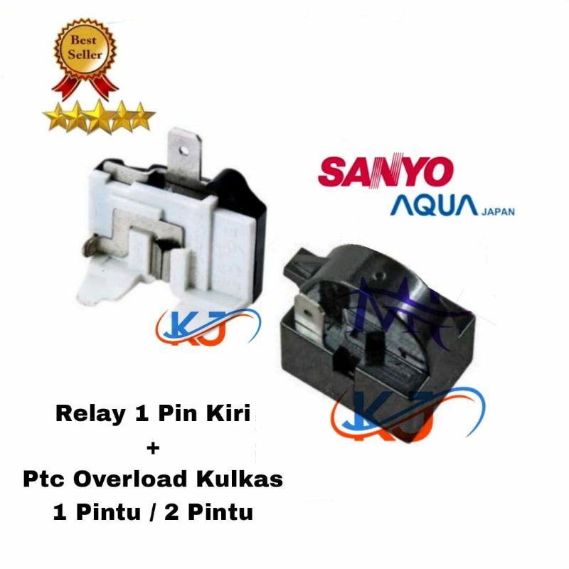 Jual Relay Pin Kiri Ptc Overload Kulkas Sanyo Aqua Pintu