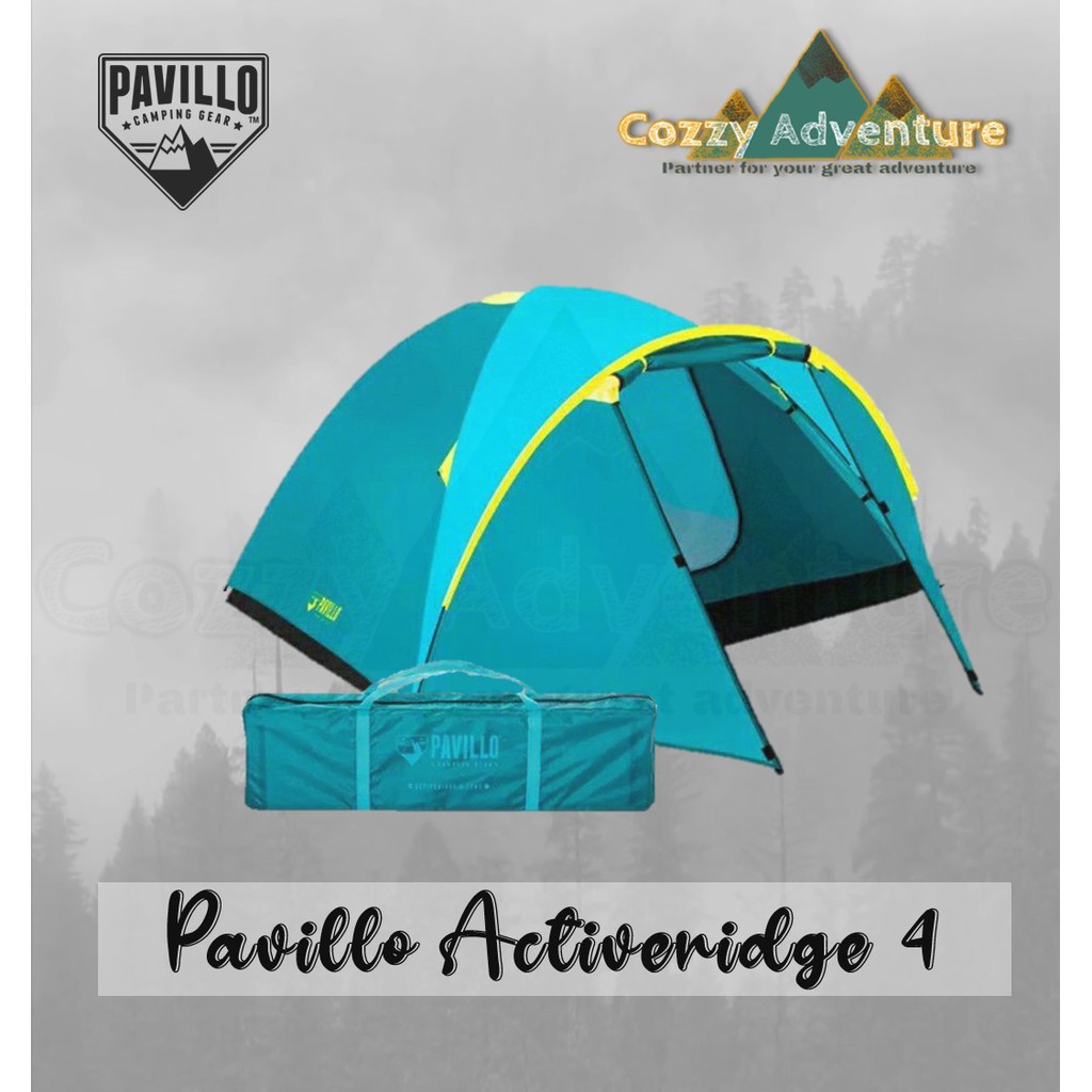 Jual TENDA BESTWAY PAVILLO ACTIVERIDGE 4 MONTANA 68091 DOUBLE LAYER