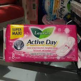 Jual Softex Laurier Active Day Pembalut Wanita Non Wing Isi Pembalut