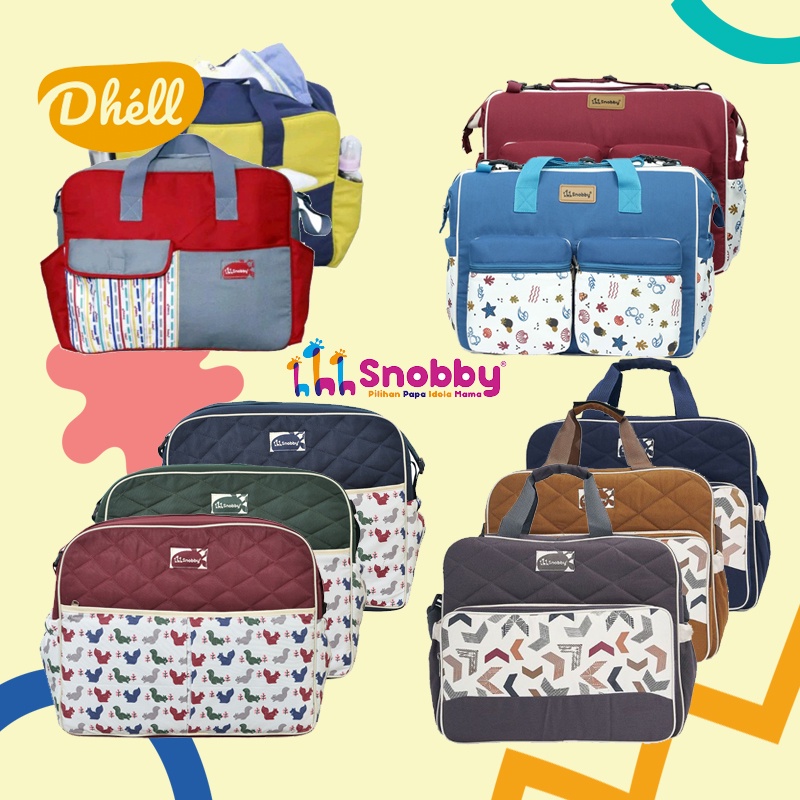 Jual Snobby Tas Bayi Snobby Perlengkapan Bayi Baru Lahir Diaper Bag