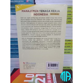 Jual Buku Manajemen Tenaga Kerja Indonesia Pendekatan Administratif