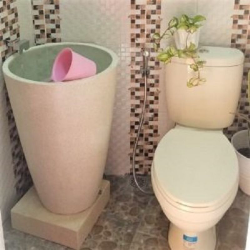 Jual Bak Mandi Terazo Tipe Uin Gelas Tinggi Shopee Indonesia