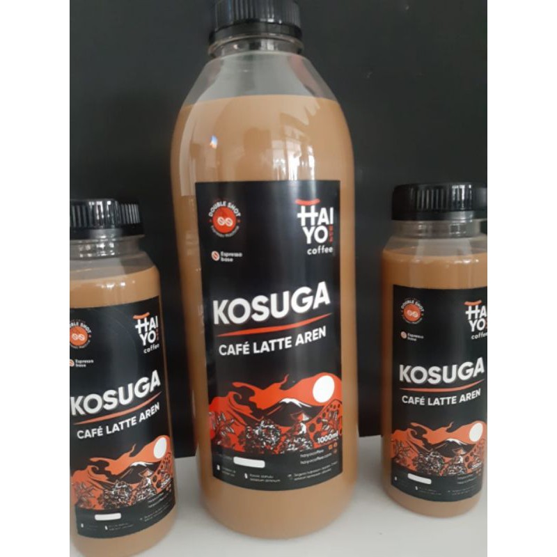 Jual Minuman Kopi Susu Dengan Gula Aren Kemasan Liter Haiyo Coffee