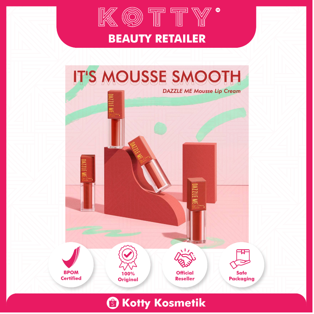 Jual Dazzle Me Mousse Lip Cream Shopee Indonesia