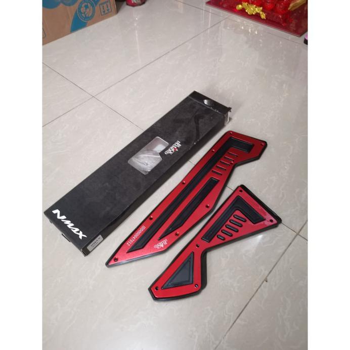 Jual BORDES INJEKAN KAKI NMAX 155 OLD BLACK DIAMOND ORIGINAL CNC