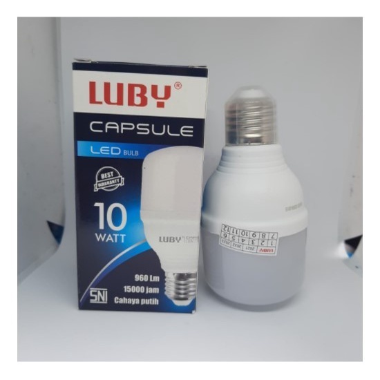 Jual Lampu Led Watt Luby Capsule Cool Daylight Luby Watt Tabung