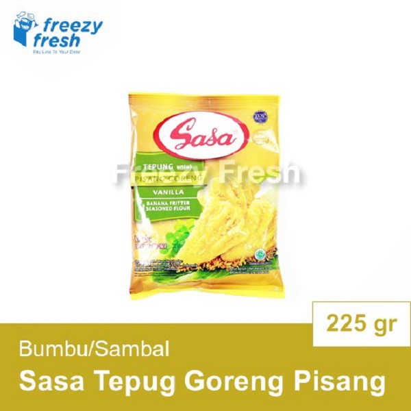 Jual Tepung Sasa Pisang Goreng Vanilla 225 Gr Shopee Indonesia