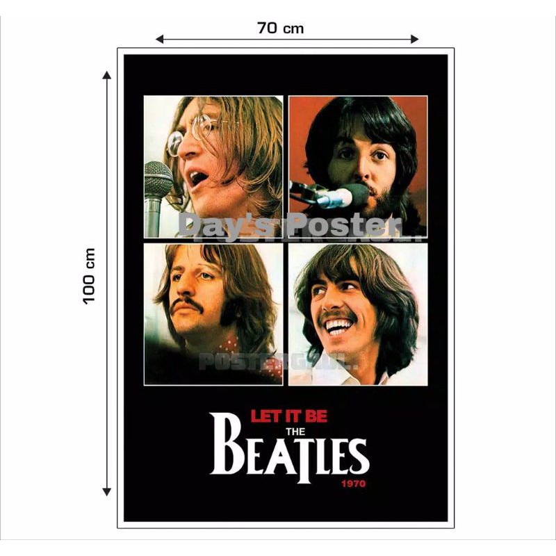 Jual Poster The Beatles Ukuran Gede X Cm Shopee Indonesia