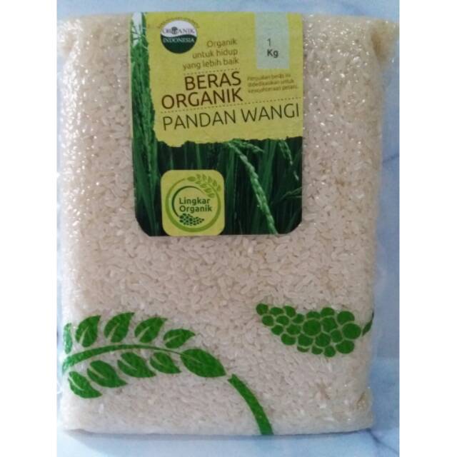 Jual Beras Organik Pandan Wangi Kg Shopee Indonesia