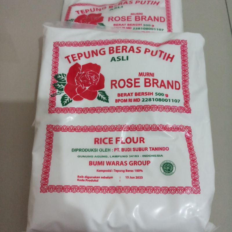 Jual Tepung Beras Putih Rose Brand G Shopee Indonesia