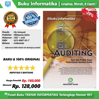 Jual Buku Auditing Teori Dan Praktik Dasar Pemeriksaan Akuntan Publik