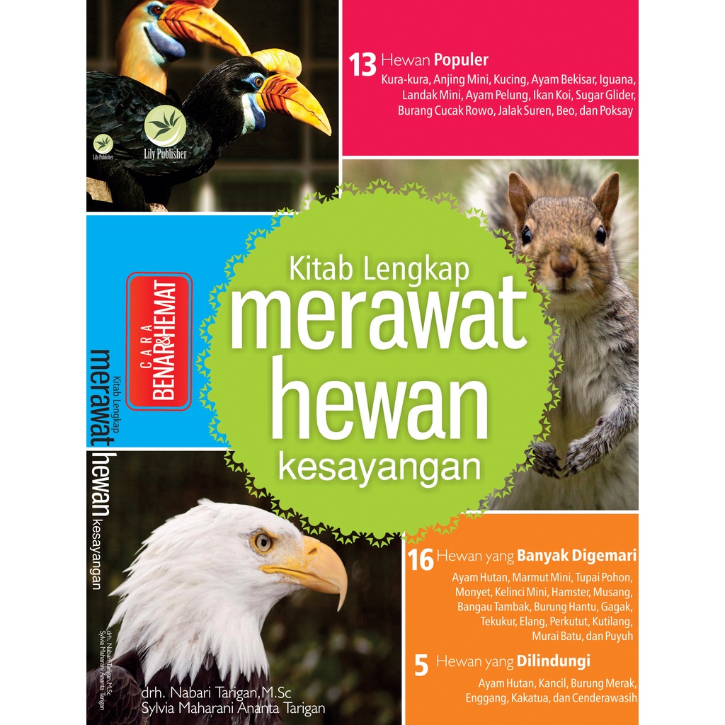 Jual BUKU PERAWATAN HEWAN ORI Cara Benar Dan Hemat Kitab Lengkap