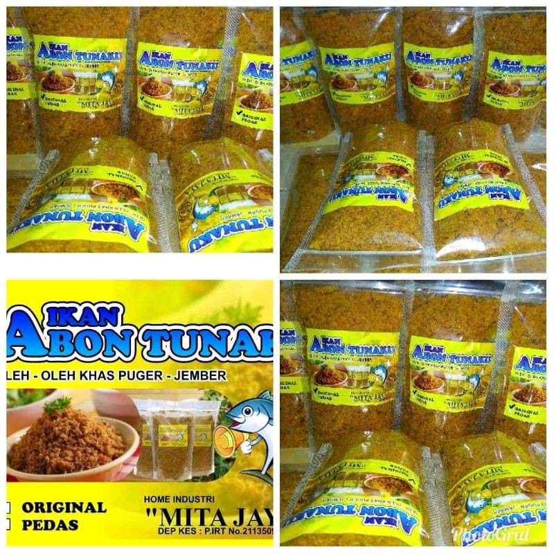 Jual ABON IKAN TUNA KHAS PUGER Shopee Indonesia