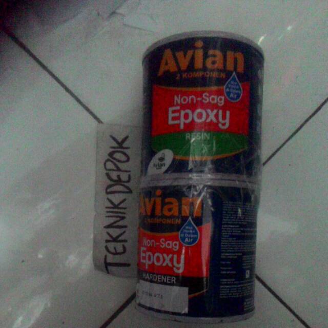 Jual Lem Epoxy Komponen Non Sag Lem Tangki Mobil Lem Motor Avian