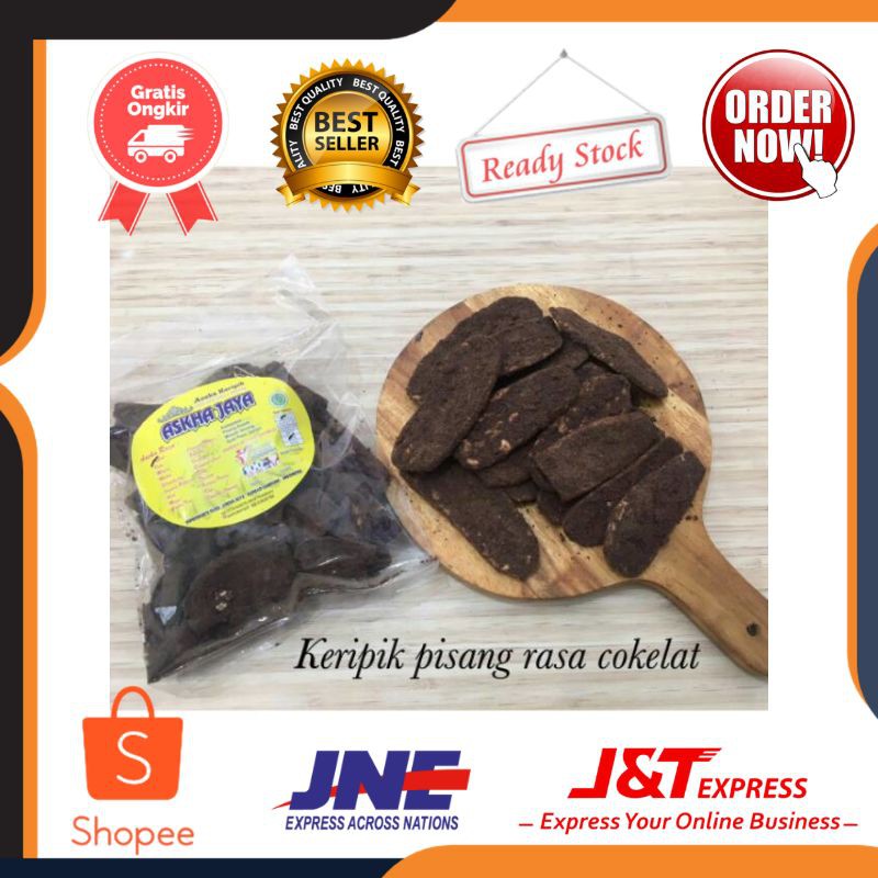 Jual Keripik Pisang Rasa Coklat Keripik Pisang Askha Jaya Keripik