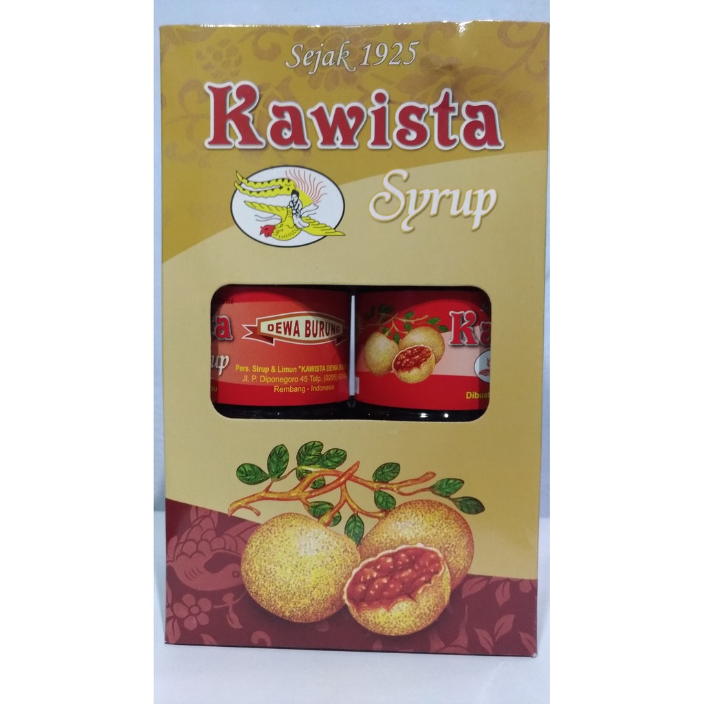 Jual KAWISTA DEWA BURUNG SYRUP KHAS REMBANG Isi 2 BOTOL YAAA Shopee