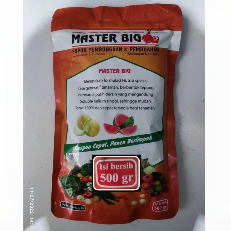 Jual MASTER BIG Pupuk Pembungaan Pembuahan Shopee Indonesia