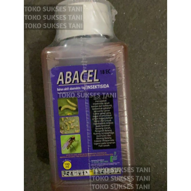 Jual Insektisida Racun Kontak ABACEL 18ec BA Abamektin Isi 100ml