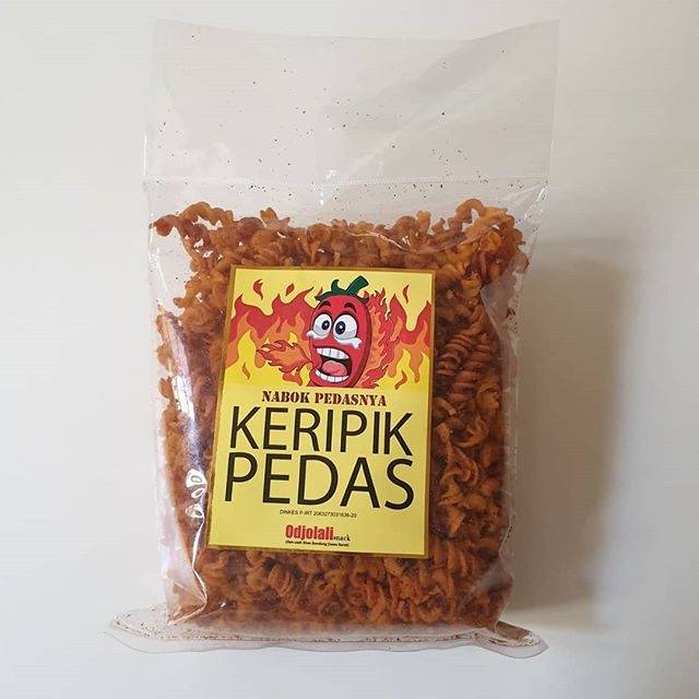 Jual Makaroni Spiral Pedas Odjolali Khas Bandung 220gr Shopee Indonesia