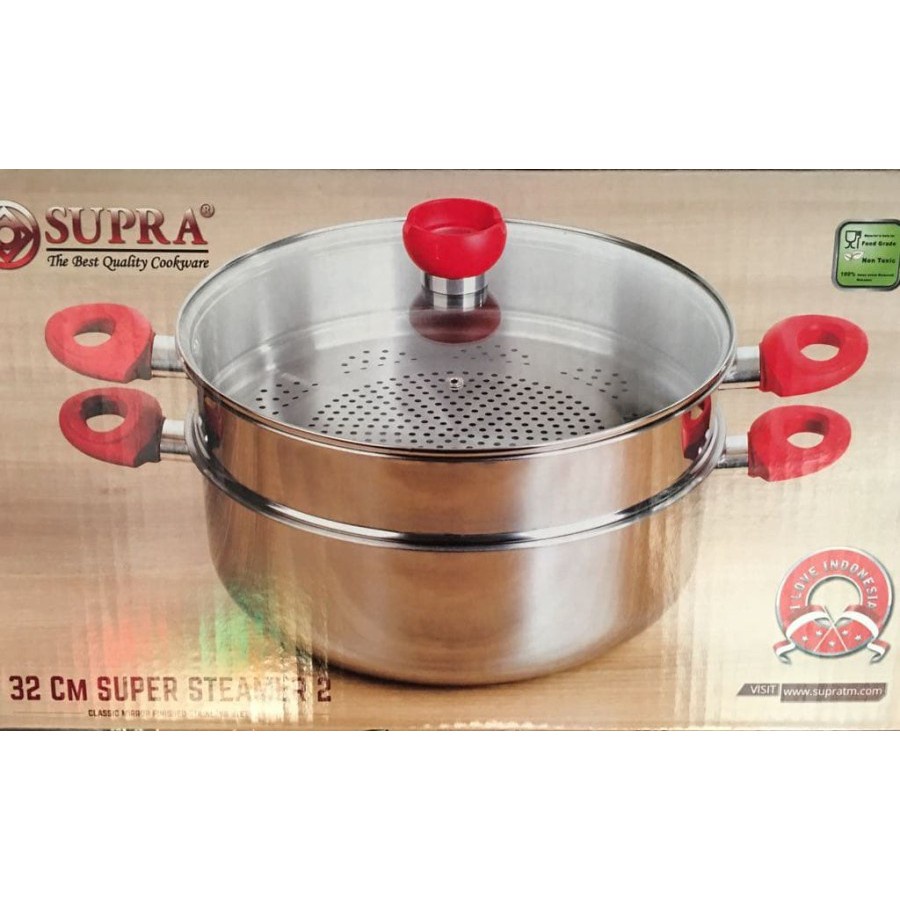 Jual Panci Kukus Super Steamer Supra Susun Cm Perlengkapan Dapur