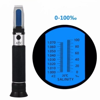 Jual Alat Ukur Kadar Garam Refractometer Salinity Pengukur