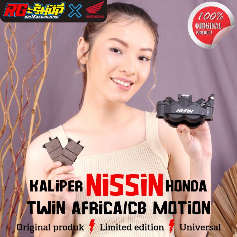 Jual Kaliper Nissin OEM 4p 4 Piston Twin Africa Original Honda Thailand