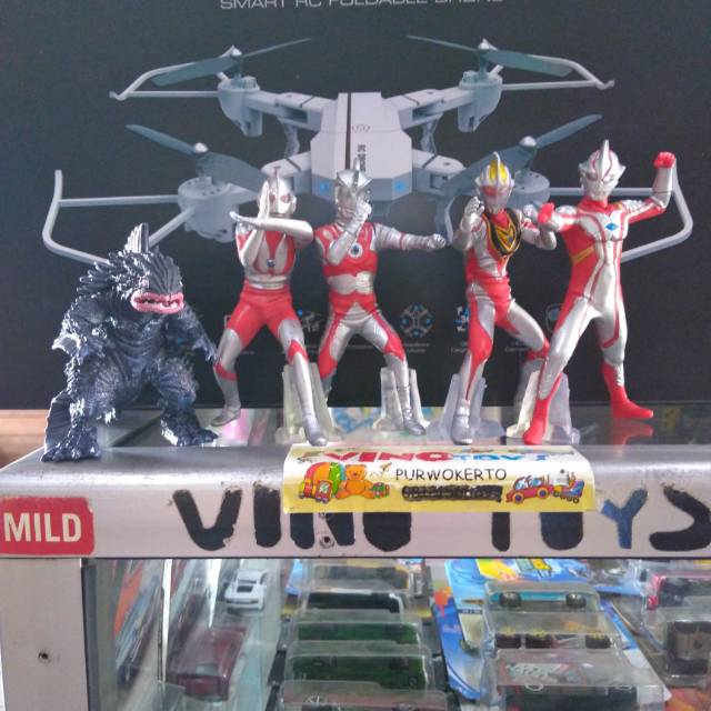 Jual Mainan Figure Ultraman Taro Gaia Cosmos Mebius X Ginga Orb Geed