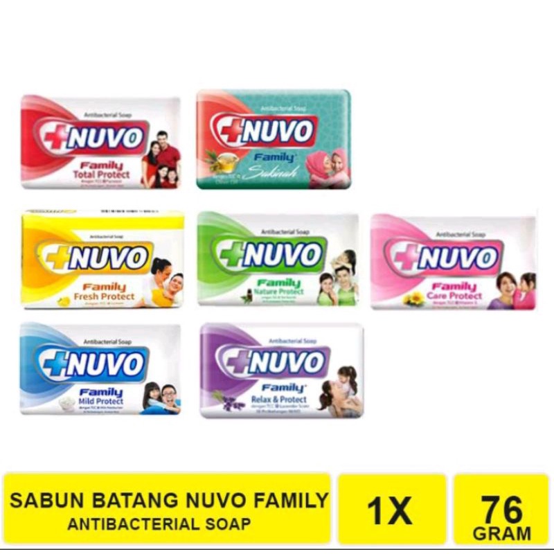 Jual Sabun Nuvo 75gr Tersedia Berbagai Varian Shopee Indonesia