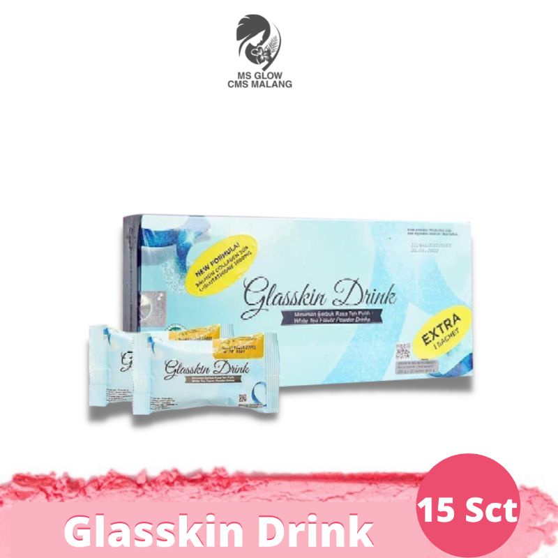 Jual BISA COD Ms Glow Glasskin Drink Glutha Drink Collagen Drink