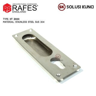 Jual Handle Pintu Tanam RAFES ENGLAND Stainless Steel HT 2000