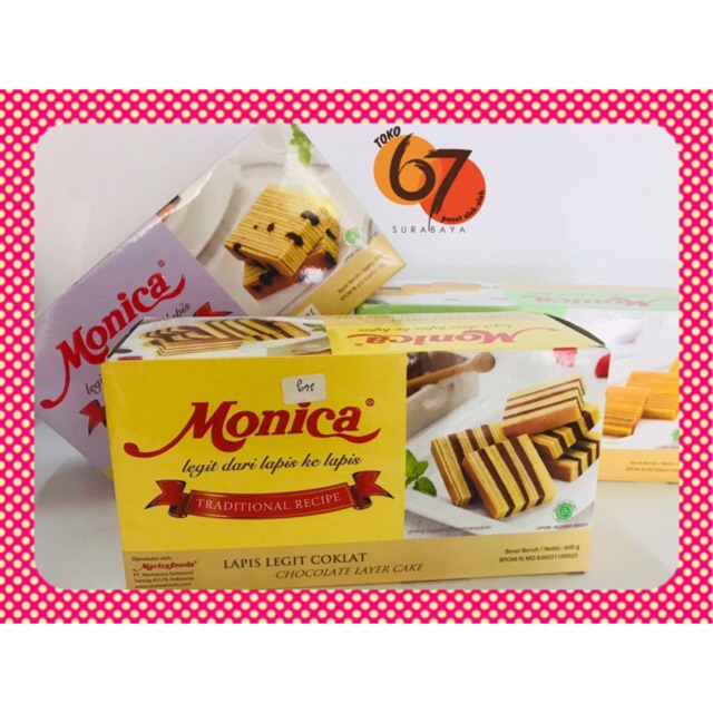 Jual Kue Lapis Legit Surabaya Monica Shopee Indonesia