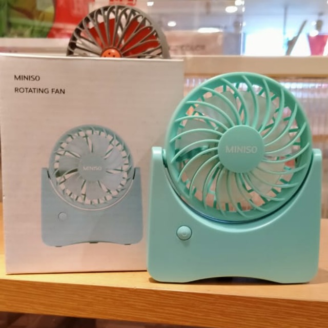 Jual Miniso Rotating Fan Kipas Mini Indonesia Shopee Indonesia