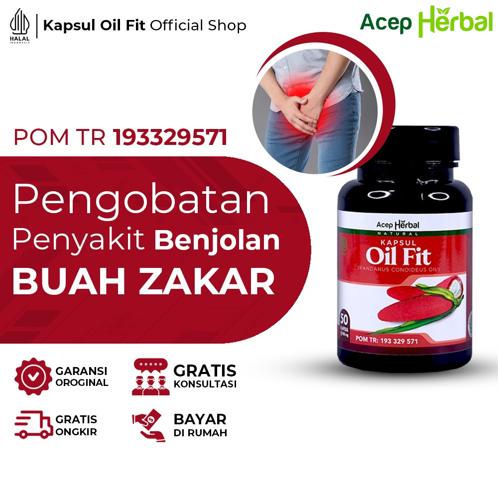 Jual Kapsul Oil Fit Obat Benjolan Di Buah Zakar Dari Ekstrak Buah Merah