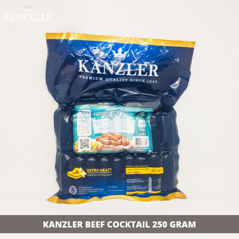 Jual Sosis Kanzler Beef Cocktail Gram Shopee Indonesia