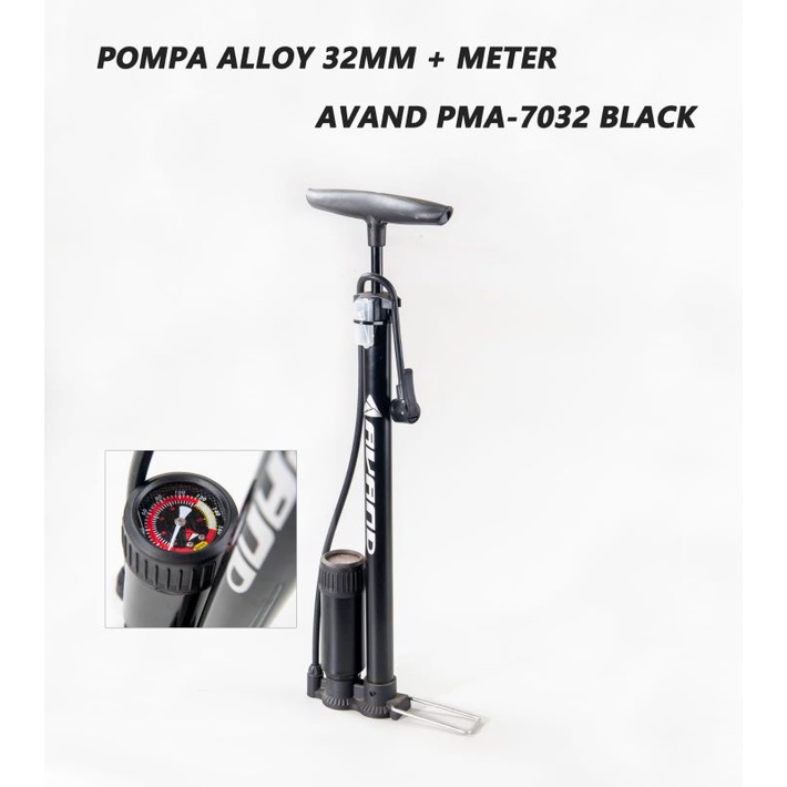 Jual Pompa Tabung Meteran Avand Alloy Sepeda Bola Motor Shopee