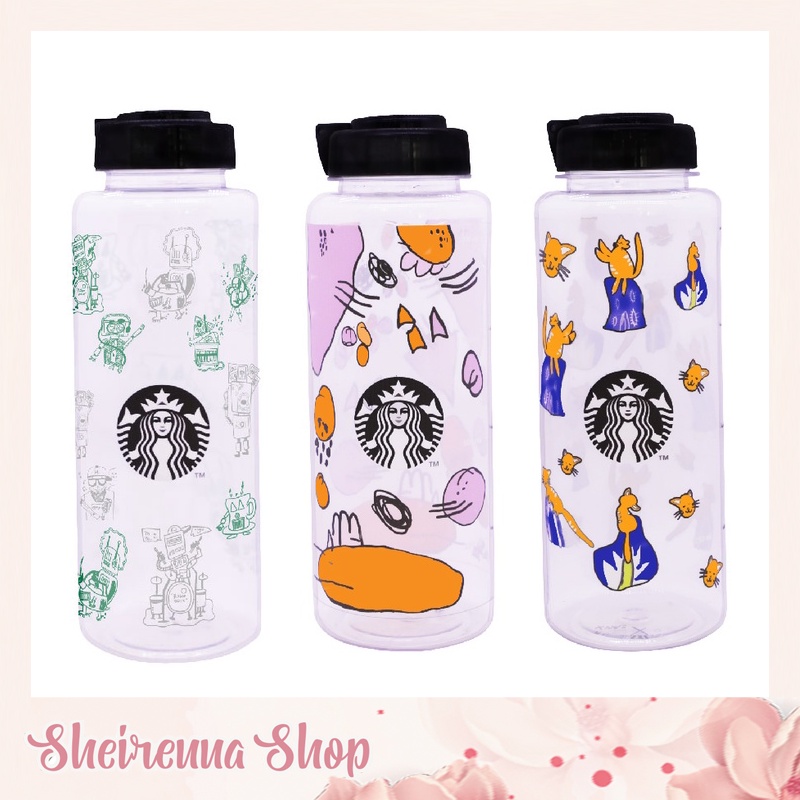 Jual Reusable Water Bottle 1 Liter 2021 STARBUCKS Shopee Indonesia