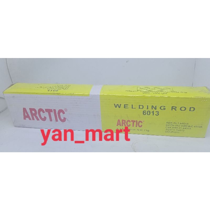 Jual Kawat Las Pakan Las 2 Mm Arctic Bukan Rd460 Rd260 AWS 6013 2 Kg