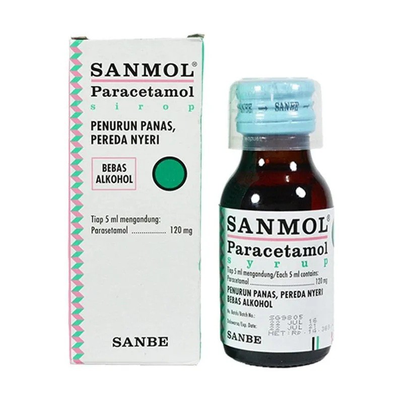 Jual Sanmol Paracetamol Sirup Ml Obat Penurun Panas Obat Demam