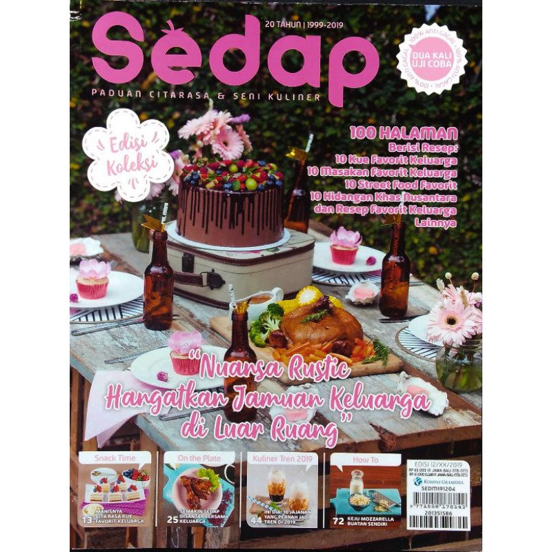 Jual Majalah Sedap Edisi Koleksi Indonesia Shopee Indonesia