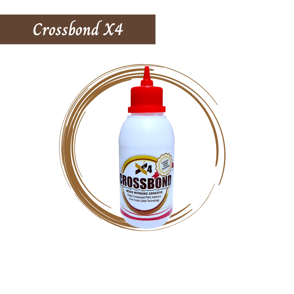 Jual Lem Kayu Crossbond X Lem Laminasi Gr Shopee Indonesia