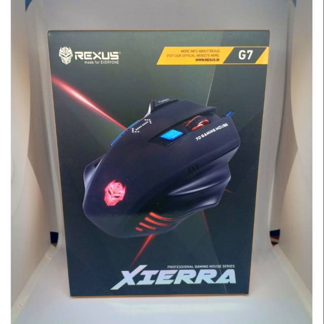 Jual Mouse Rexus G7 XIERRA Shopee Indonesia