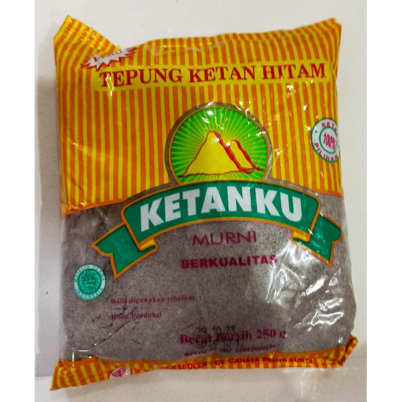 Jual Tepung Ketan Hitam Ketanku 250gram Shopee Indonesia